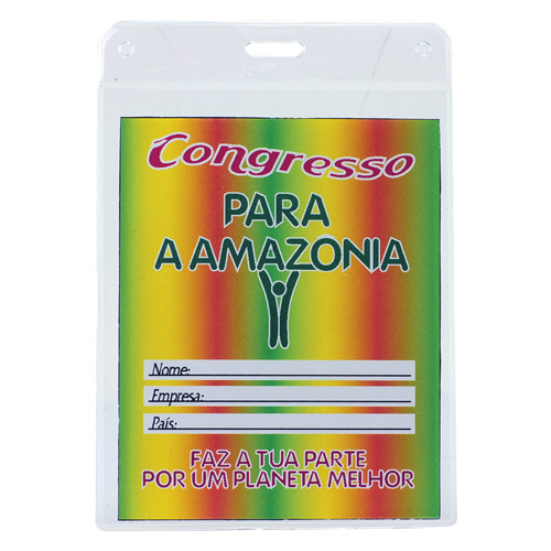 Smycz z etui na identyfikator / Badgeyard Przezroczysty IP37040999 