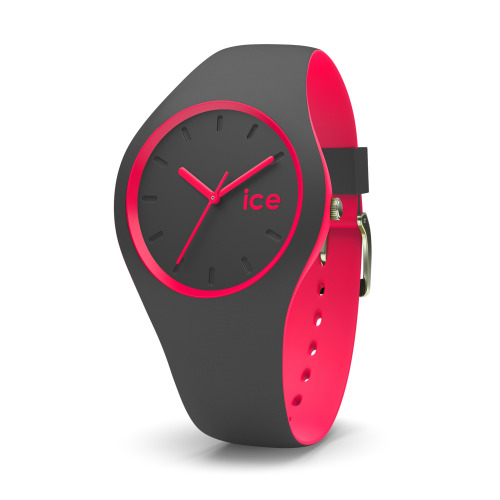 Zegarek ICE duo-Anthracite pink-Medium Wielokolorowy IDO616NM 