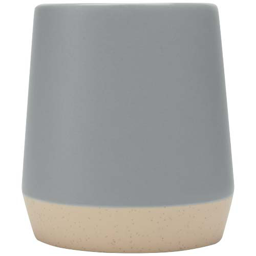 Dolce kubek ceramiczny o pojemności 300 ml z matowym wykończeniem Szary 10085582 (3)