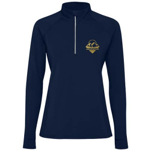 Estambul bluza damska z długim rękawem i zamkiem błyskawicznym na połowie długości