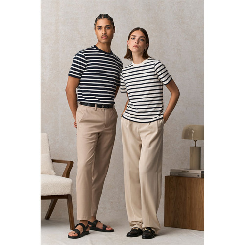 LEGEND T-Shirt Organic 175g Off White| Navy S03981-AZ-XS (4)