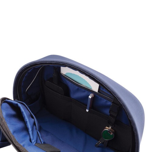 Bobby Sling, plecak chroniący przed kieszonkowcami niebieski, niebieski P705.785 (15)