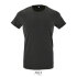 REGENT F Męski T-Shirt 150g charcoal melange S00553-CE-XS  thumbnail