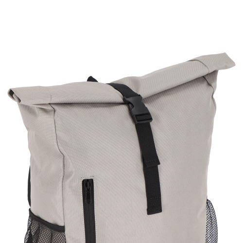 Plecak rowerowy R-PET 600D Rolltop 20L Szary LT95351-N0061 (1)