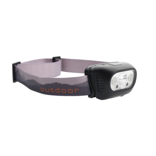 Latarka czołowa HERLEN Schwarzwolf Szary F2308800AJ307 