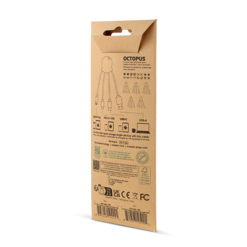 2087 | Xoopar Octopus Charging cable Czarny LT41005-N0002 (6)