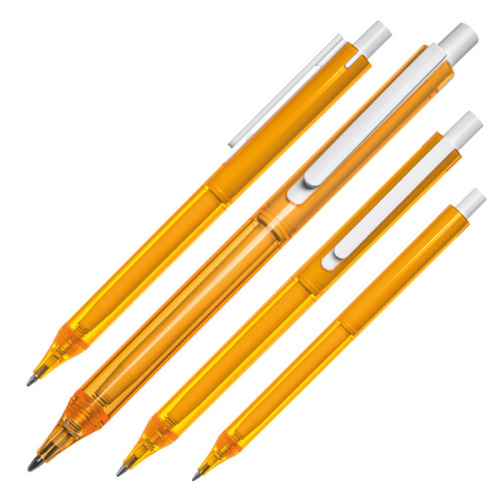 Długopis plastikowy BRUGGE pomarańczowy 006810 