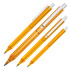 Długopis plastikowy BRUGGE pomarańczowy 006810  thumbnail