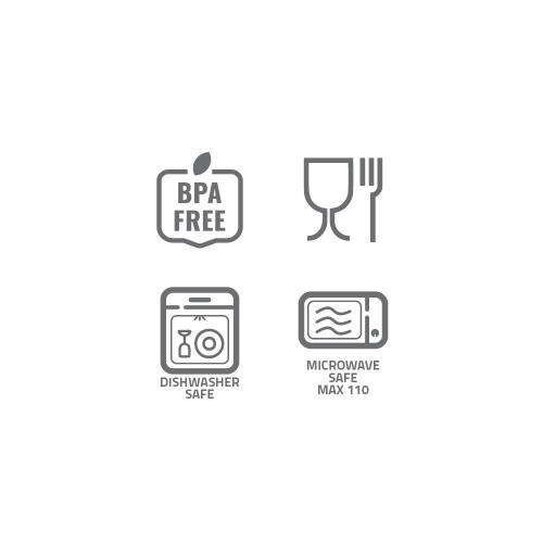 Bambusowe pudełko śniadaniowe 850 ml B'RIGHT, sztućce Neutralny V8831-00 (11)