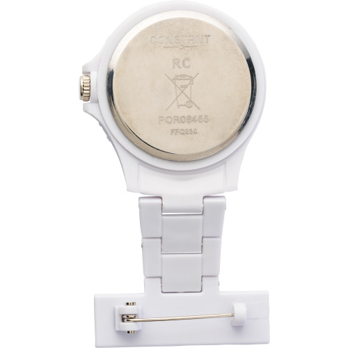 Zegarek pielęgniarki biały V3480-02 (3)