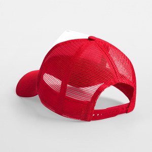Czapka Trucker Dziecięca Bawelniano Poliestrowa - Black & Black