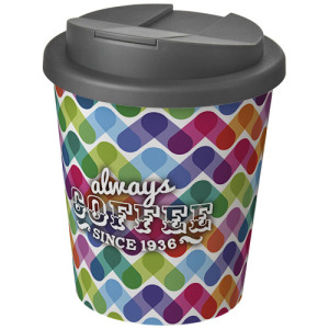 Brite-Americano® Espresso 250 ml tumbler with spill-proof lid Biały