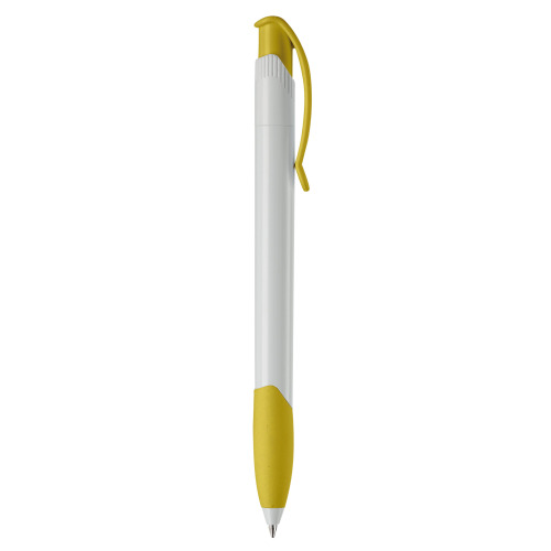 Długopis Apollo (kolor nietransparentny) Biały / żółty LT87100-N0141 (2)