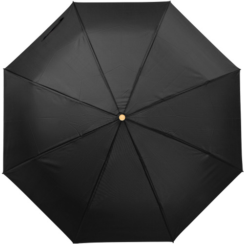 Parasol manualny RPET | Keelan Czarny V1850-03 