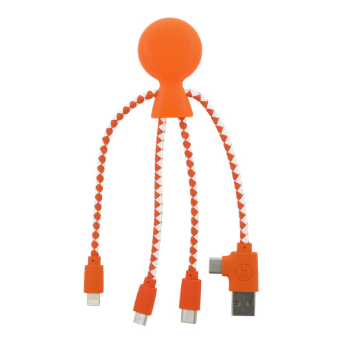 2081 | Xoopar Mr. Bio Charging cable Pomarańczowy LT41004-N0026 