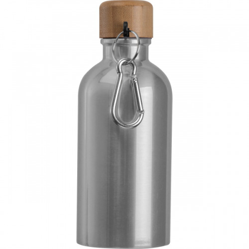 Butelka metalowa 400 ml MARILYN Szary 8497207 (5)