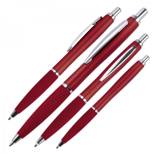 Długopis plastikowy JEKATERINBURG czerwony 078205 (1)