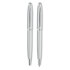 Zestaw: aluminiowy długopis z srebrny mat MO8758-16  thumbnail