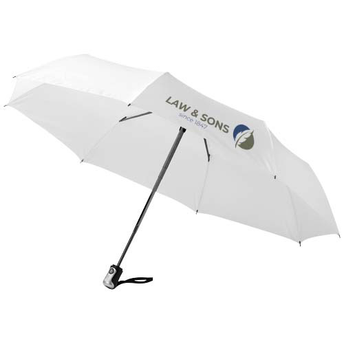Automatyczny parasol składany 21,5" Alex Biały 10901604 (1)