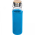 Butelka szklana z pokrowcem 600 ml RAMONA Jasnoniebieski 6318124 (1) thumbnail