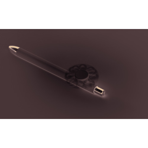 Długopis ze spinnerem Biały MO9344-06 (2)