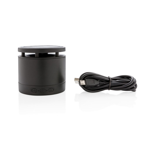 Głośnik bezprzewodowy 3W, ładowarka bezprzewodowa 5W Czarny P328.031 (6)