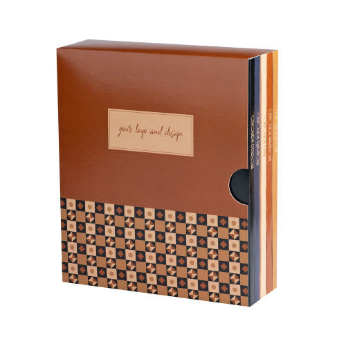 Biblioteka czekoladowych tabliczek 5 szt. Wielokolorwy S0654 