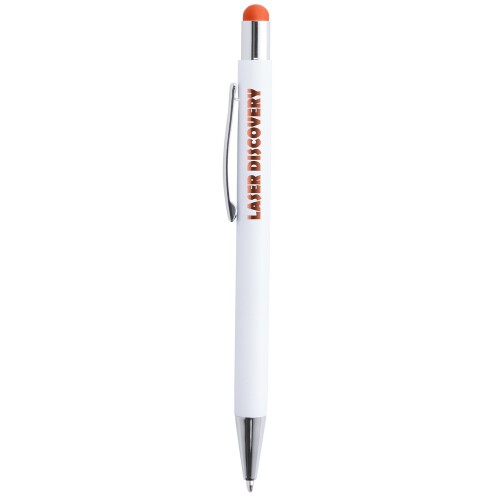 Długopis, touch pen pomarańczowy V1939-07 (1)