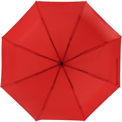 Parasol manualny rPET Ø98 cm NORTHAMPTON Czerwony 433605 (3)