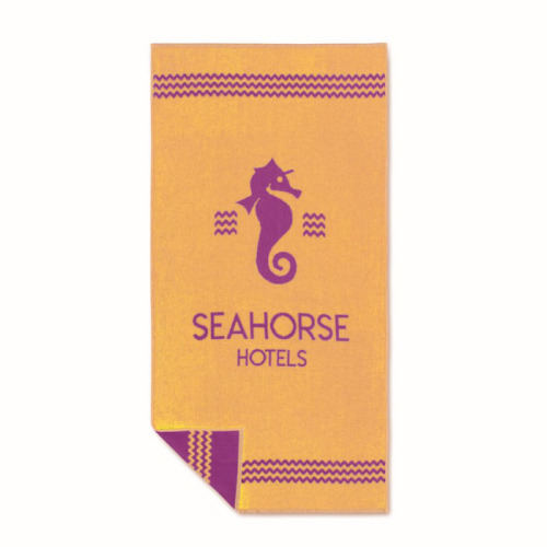 2-kolorowy tkany ręcznik plażowy Wielokolorowy MT4006 (1)