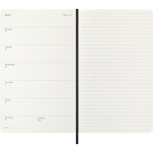 Kalendarz MOLESKINE Czarny VM398-03/2026 (5)