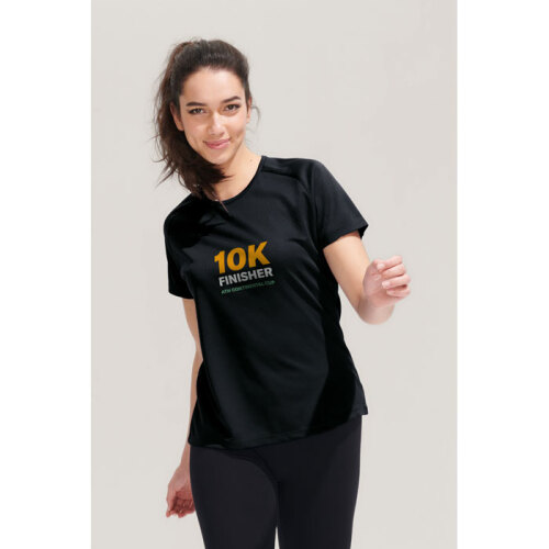 SPORTY Damski T-Shirt 140g neonowy pomarańczowy S01159-NO-M (3)