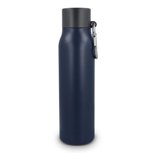 Butelka z matowym wykończeniem, butelka termiczna 600 ml Ciemnoniebieski LT98696-N0010 (6)
