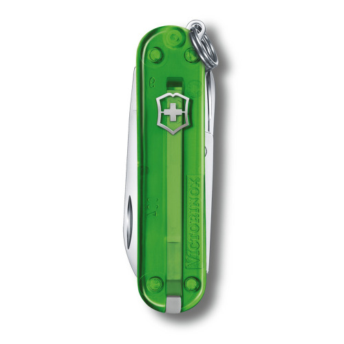 Scyzoryk Classic SD transparentny Victorinox Zielony 06223T41G09 (1)