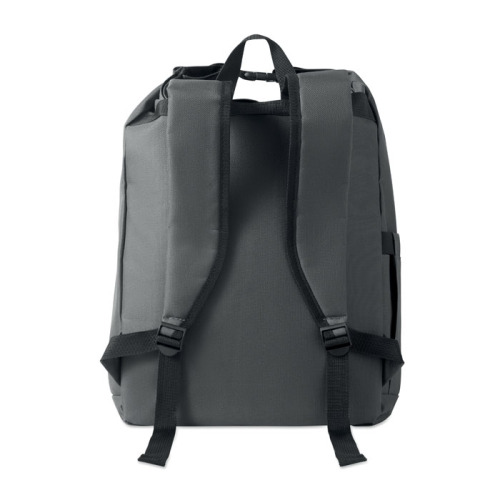 Plecak na laptopa 15'' rolltop Kamienny Szary MO2969-15 (3)