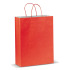 Duża Papierowa Torba Eco 120g/m² Czerwony LT91718-N0021  thumbnail