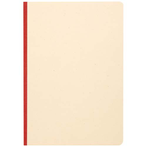 Liliana notatnik A5 z trzciny cukrowej z miękką okładką z RPET Brick 10612521 (2)