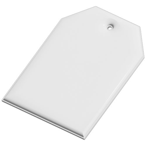 RFX™ reflective odblaskowa zawieszka z TPU, identyfikator Biały 1PR10701 (2)