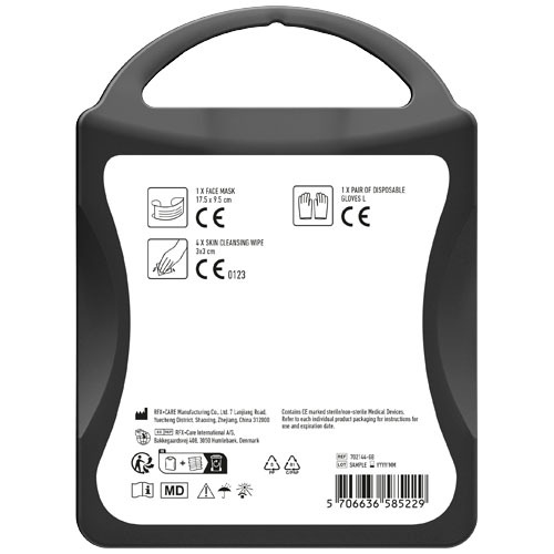 Zestaw ochronny MyKit Przezroczysty czarny 1Z257590 (2)