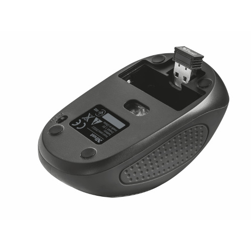 Bezprzewodowa mysz optyczna PRIMO Trust Czarny EG 033303 (3)