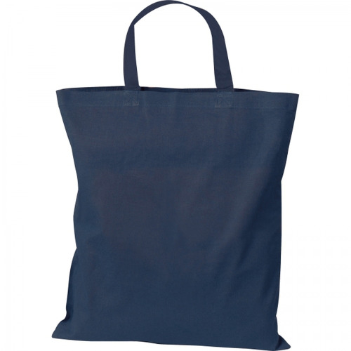 Torba bawełniana z krótkim uchem 140 g/m2 MARSHALL Granatowy 6068044 