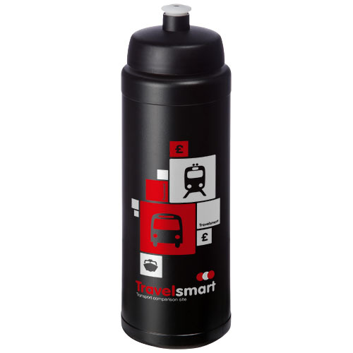 Bidon Baseline® Plus o pojemności 750 ml ze sportowym wieczkiem i uchwytem Czarny 21068911 (1)