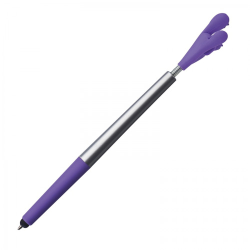 Długopis plastikowy touch pen Smile Hand CrisMa KARINA Fioletowy 1341512 (2)