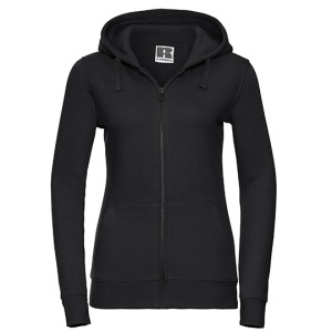 Bluza Damska Slim Czesana Bawełna Z Kapturem