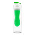 Bidon, butelka sportowa 650 ml z pojemnikiem na lód lub owoce jasnozielony V9868-10 (4) thumbnail