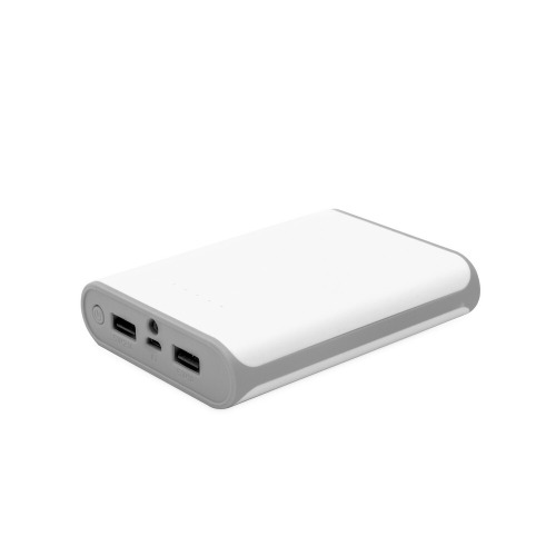 Power bank 8000 mAh | Lesley Biały V3780-02 