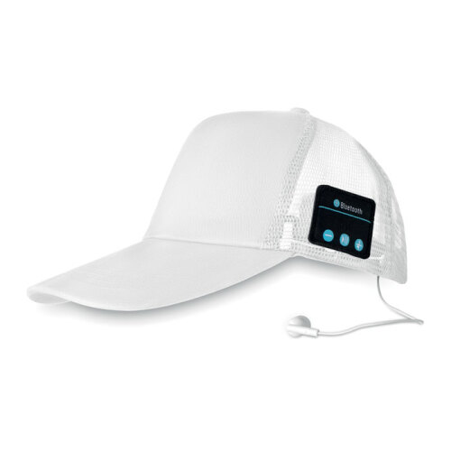 Bluetooth czapka z słuchawkami biały MO9081-06 