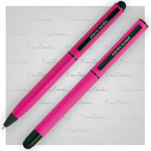 Zestaw piśmienny touch pen, soft touch CELEBRATION Pierre Cardin Różowy B0401002IP311 