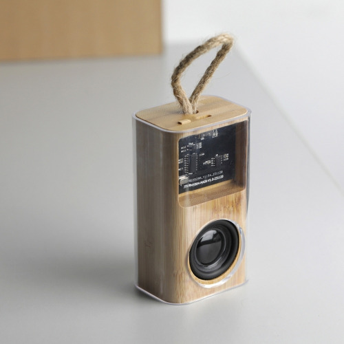 Głośnik bluetooth transparentny WIT Beżowy 3393613 (2)