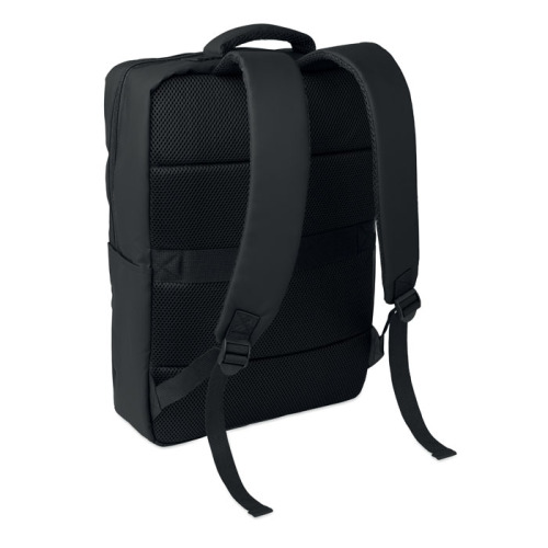 plecak na laptopa 15" PU RPET Czarny MO3208-03 (1)